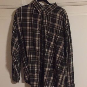 Vintage Green Flannel